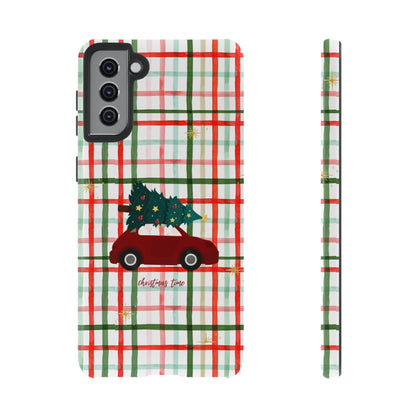 Merry Christmas Plaid Phone Case - SmartHomeGoodies