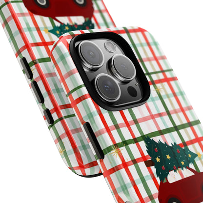 Merry Christmas Plaid Phone Case - SmartHomeGoodies