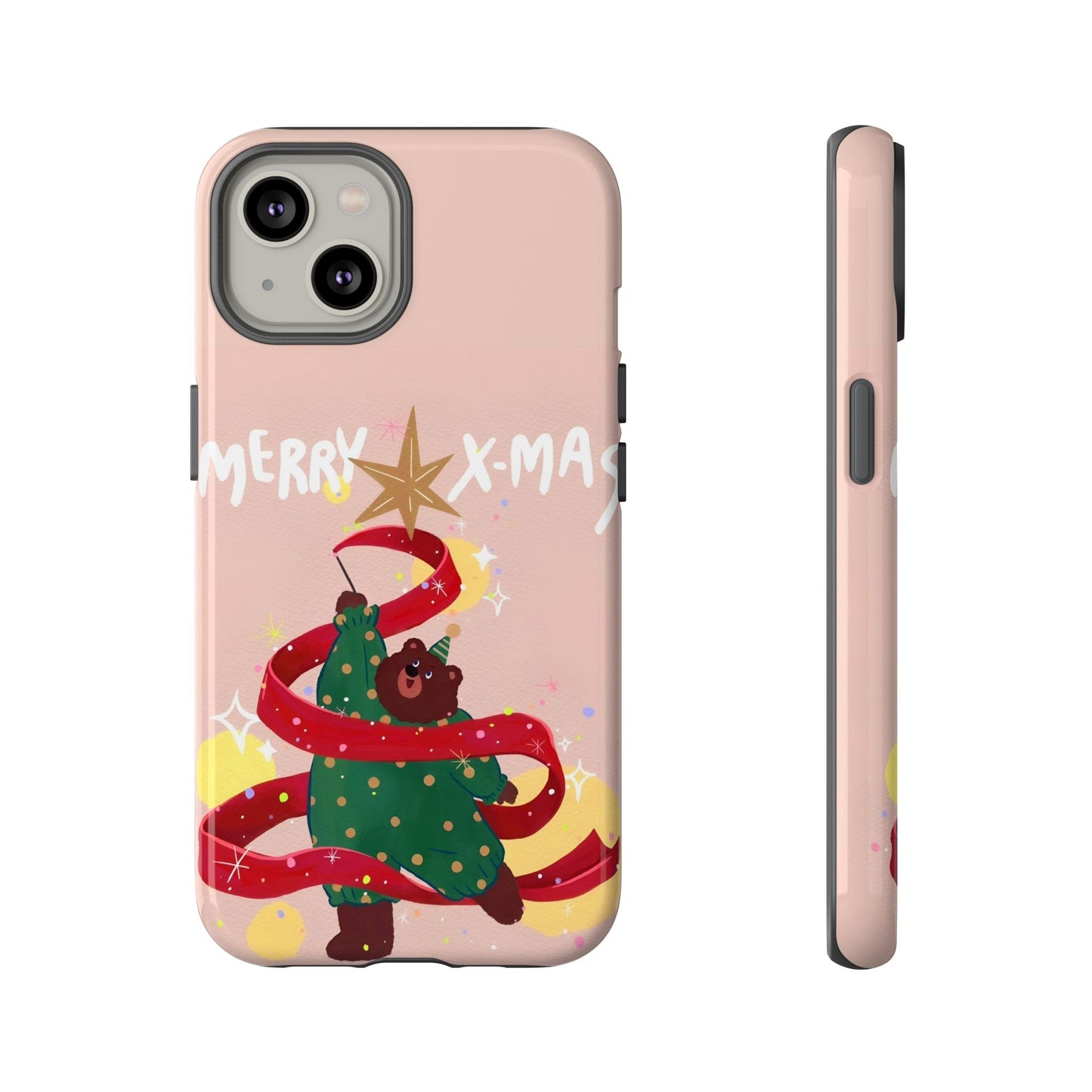 Merry X - Mas Bear Phone Case - The Holiday Edit - SmartHomeGoodies