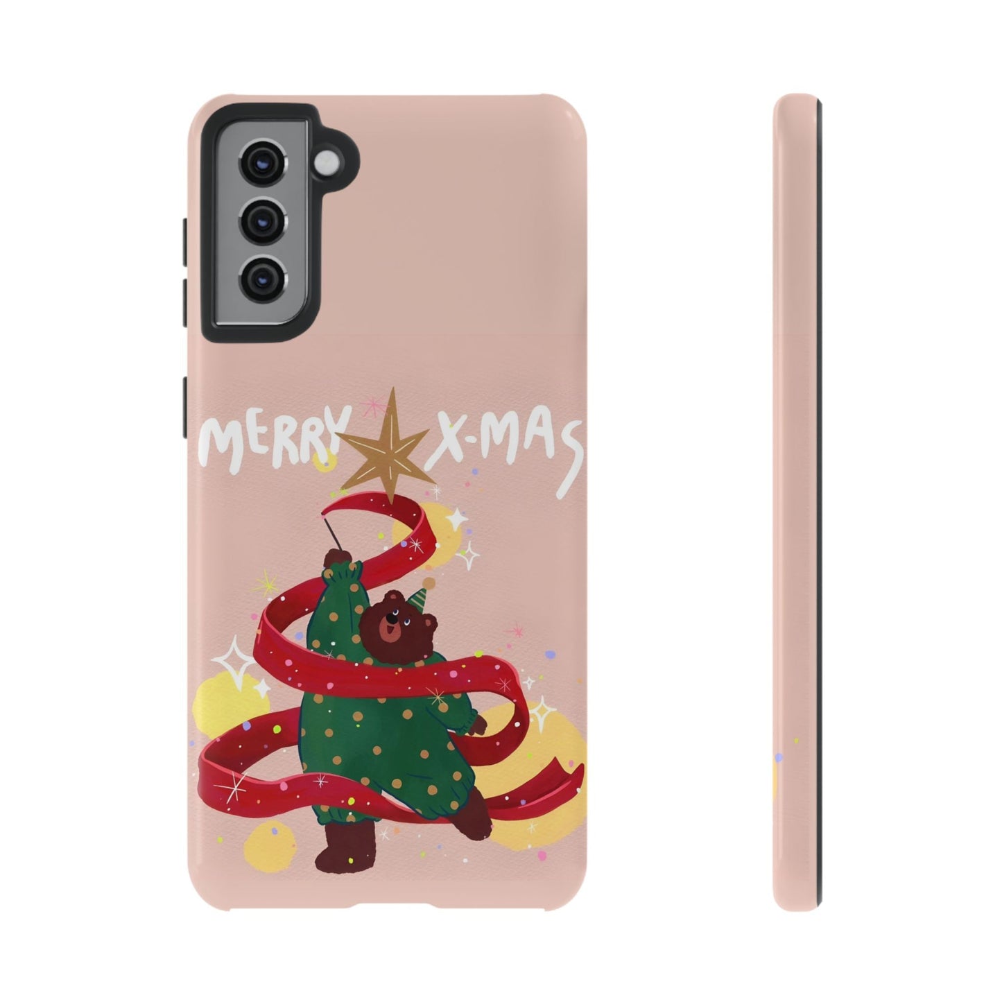 Merry X - Mas Bear Phone Case - The Holiday Edit - SmartHomeGoodies