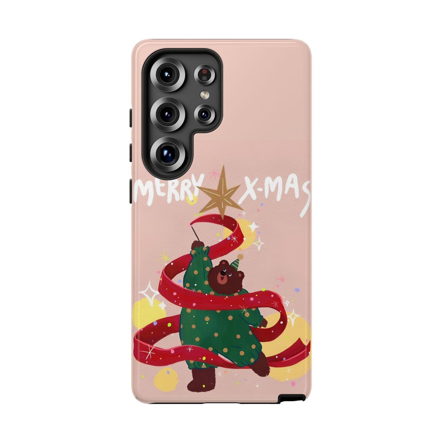 Merry X - Mas Bear Phone Case - The Holiday Edit - SmartHomeGoodies