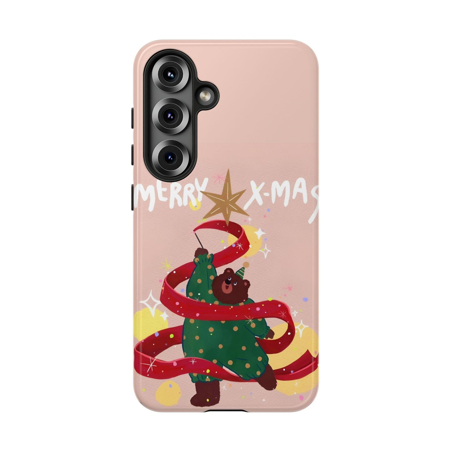 Merry X - Mas Bear Phone Case - The Holiday Edit - SmartHomeGoodies