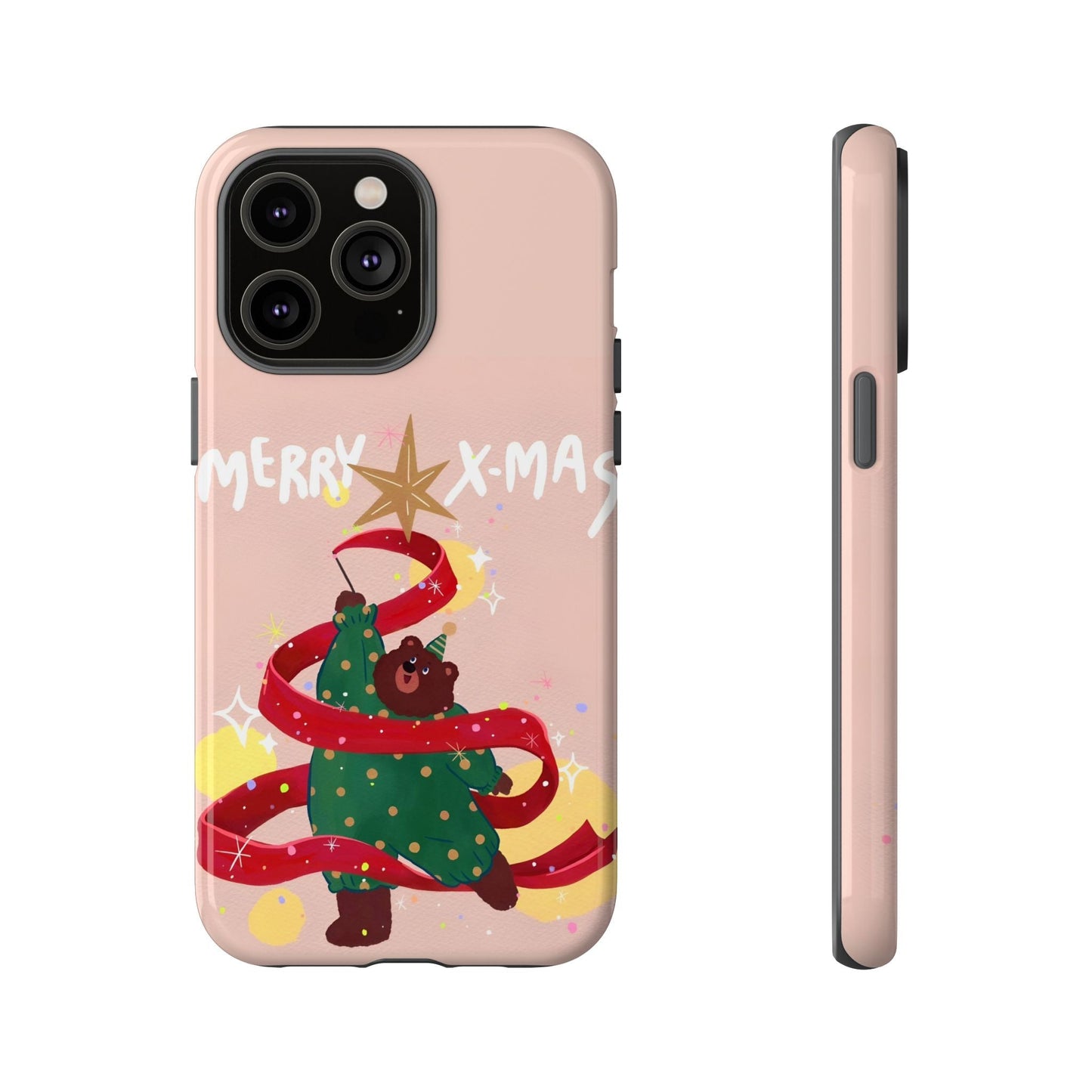 Merry X - Mas Bear Phone Case - The Holiday Edit - SmartHomeGoodies