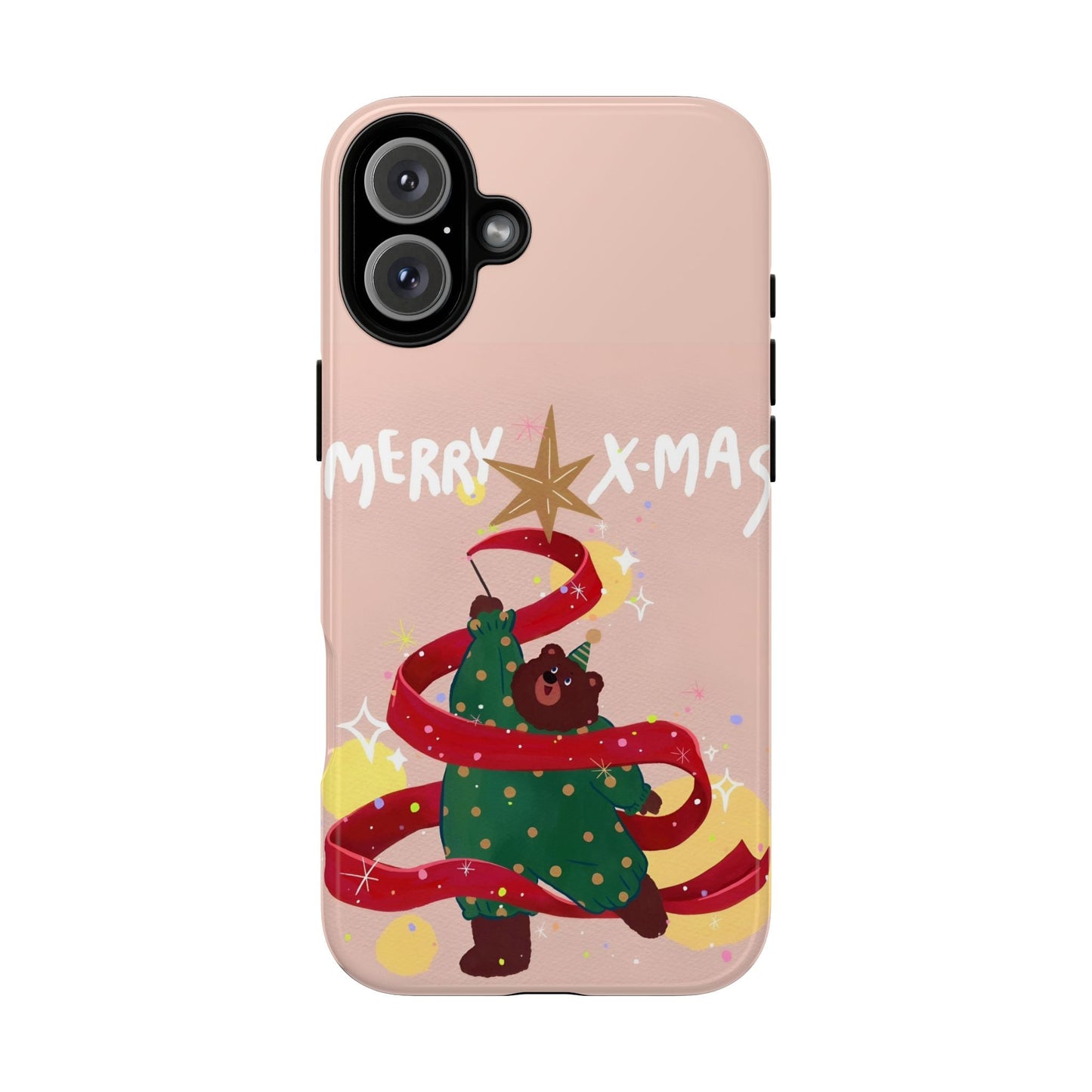 Merry X - Mas Bear Phone Case - The Holiday Edit - SmartHomeGoodies