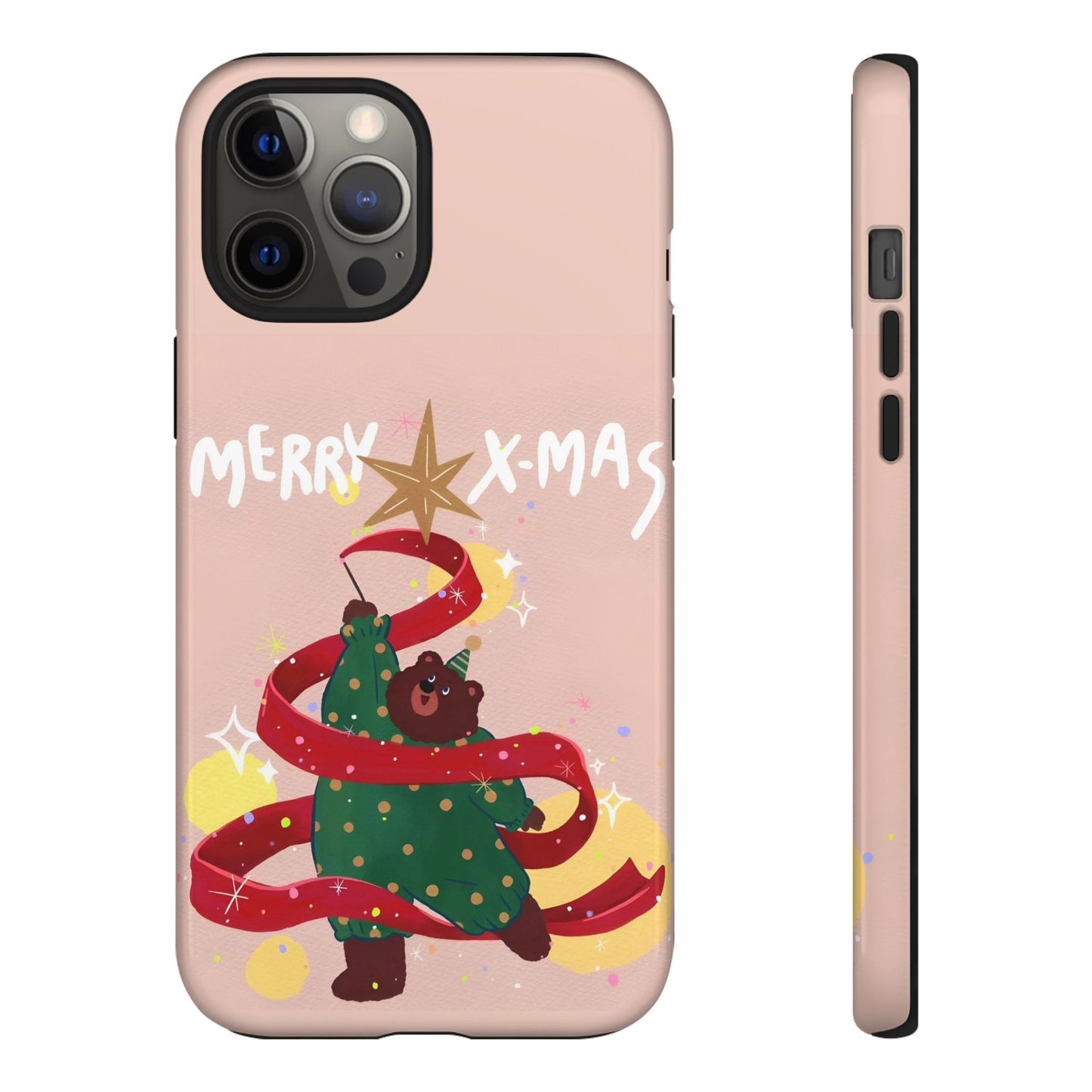 Merry X - Mas Bear Phone Case - The Holiday Edit - SmartHomeGoodies