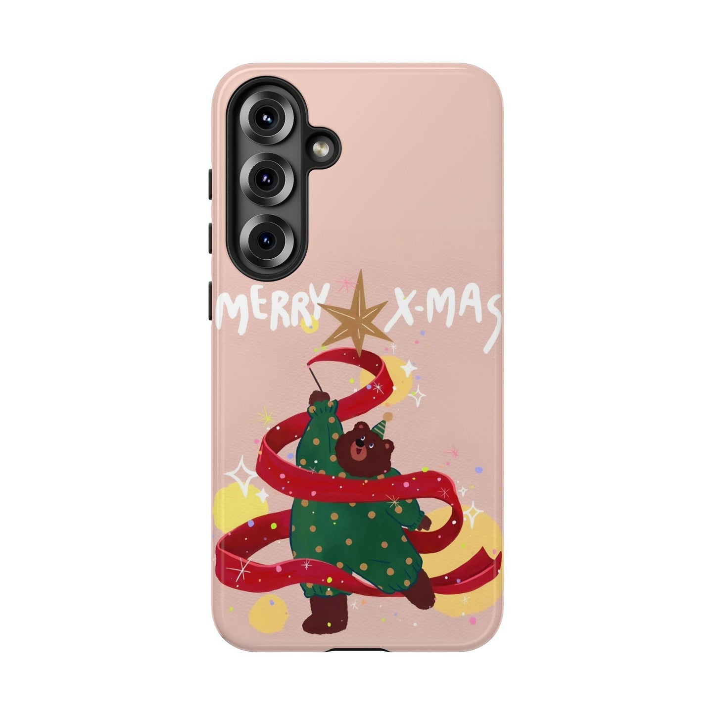 Merry X - Mas Bear Phone Case - The Holiday Edit - SmartHomeGoodies