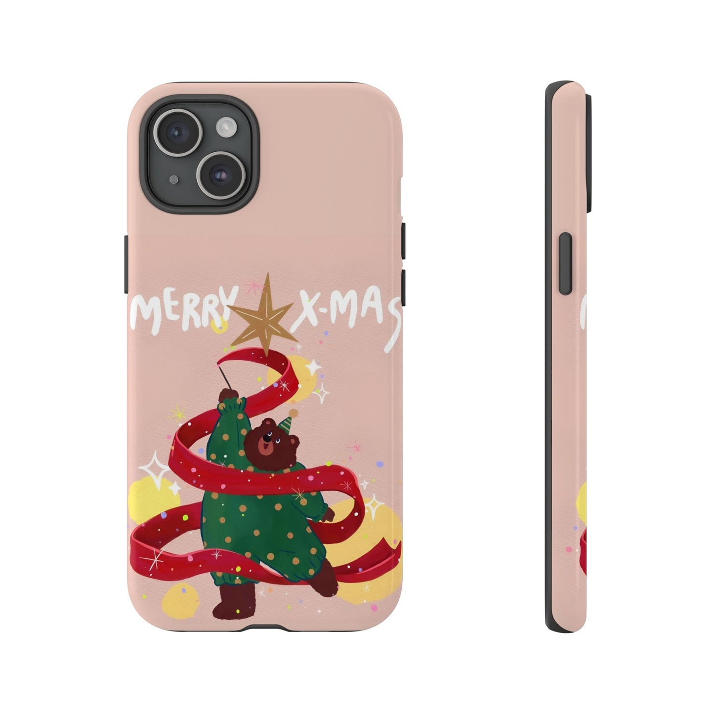 Merry X - Mas Bear Phone Case - The Holiday Edit - SmartHomeGoodies