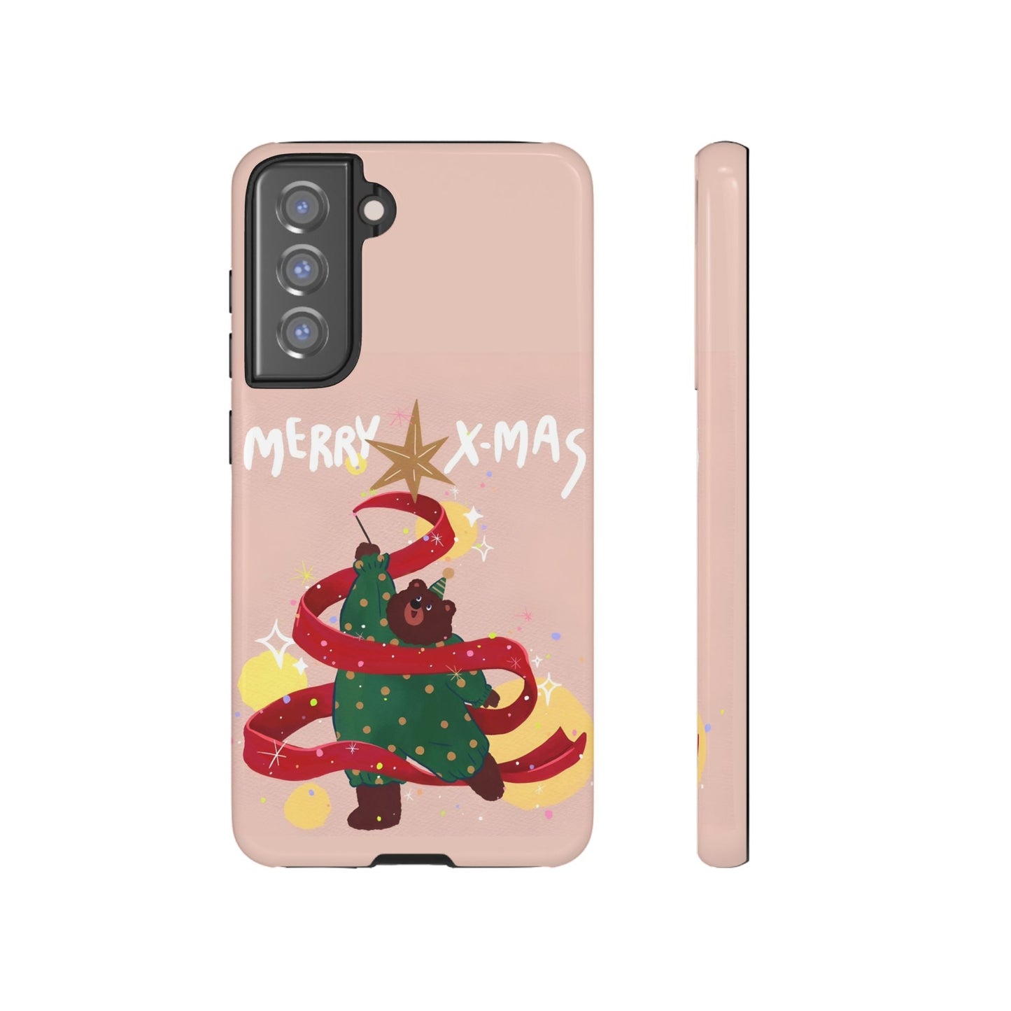 Merry X - Mas Bear Phone Case - The Holiday Edit - SmartHomeGoodies