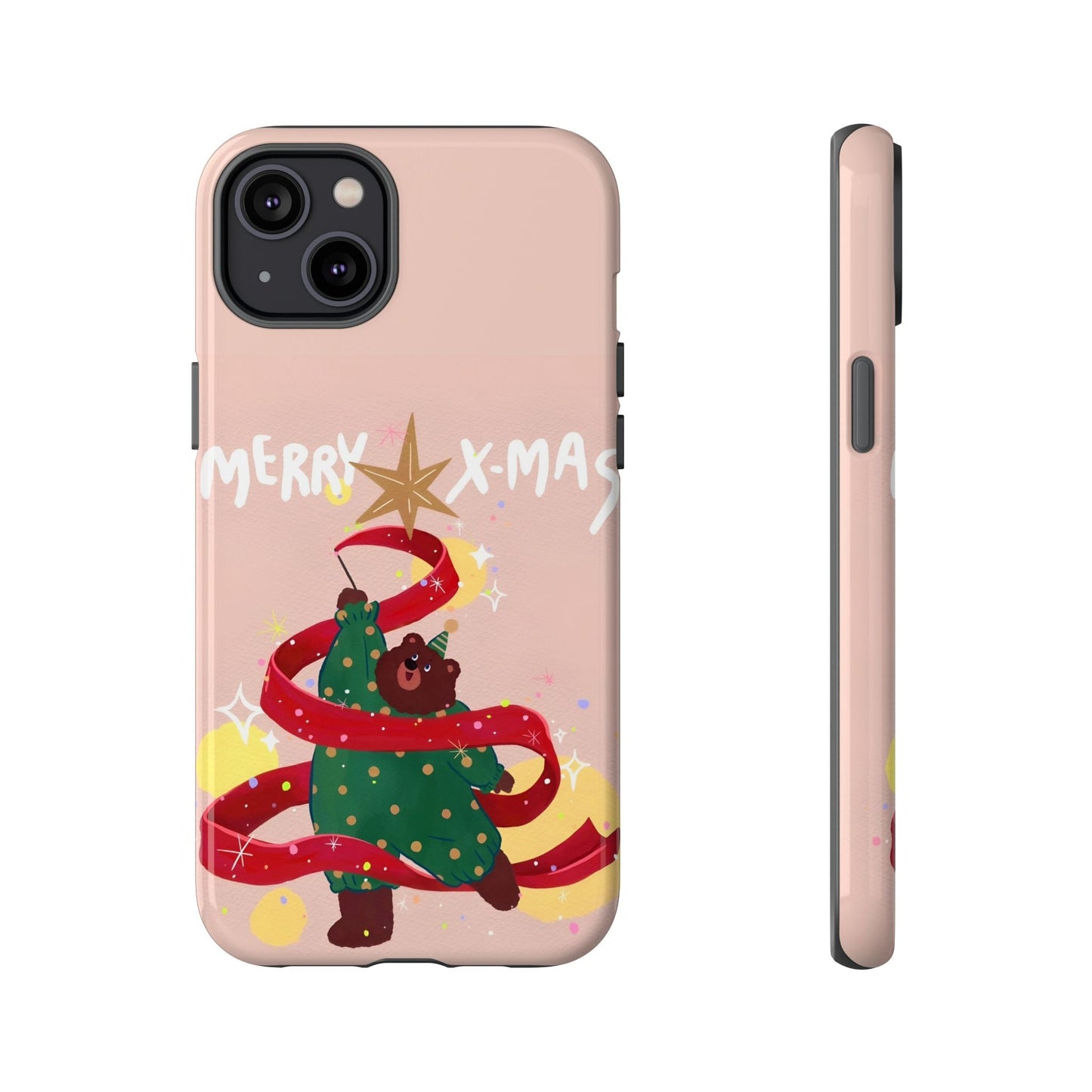 Merry X - Mas Bear Phone Case - The Holiday Edit - SmartHomeGoodies