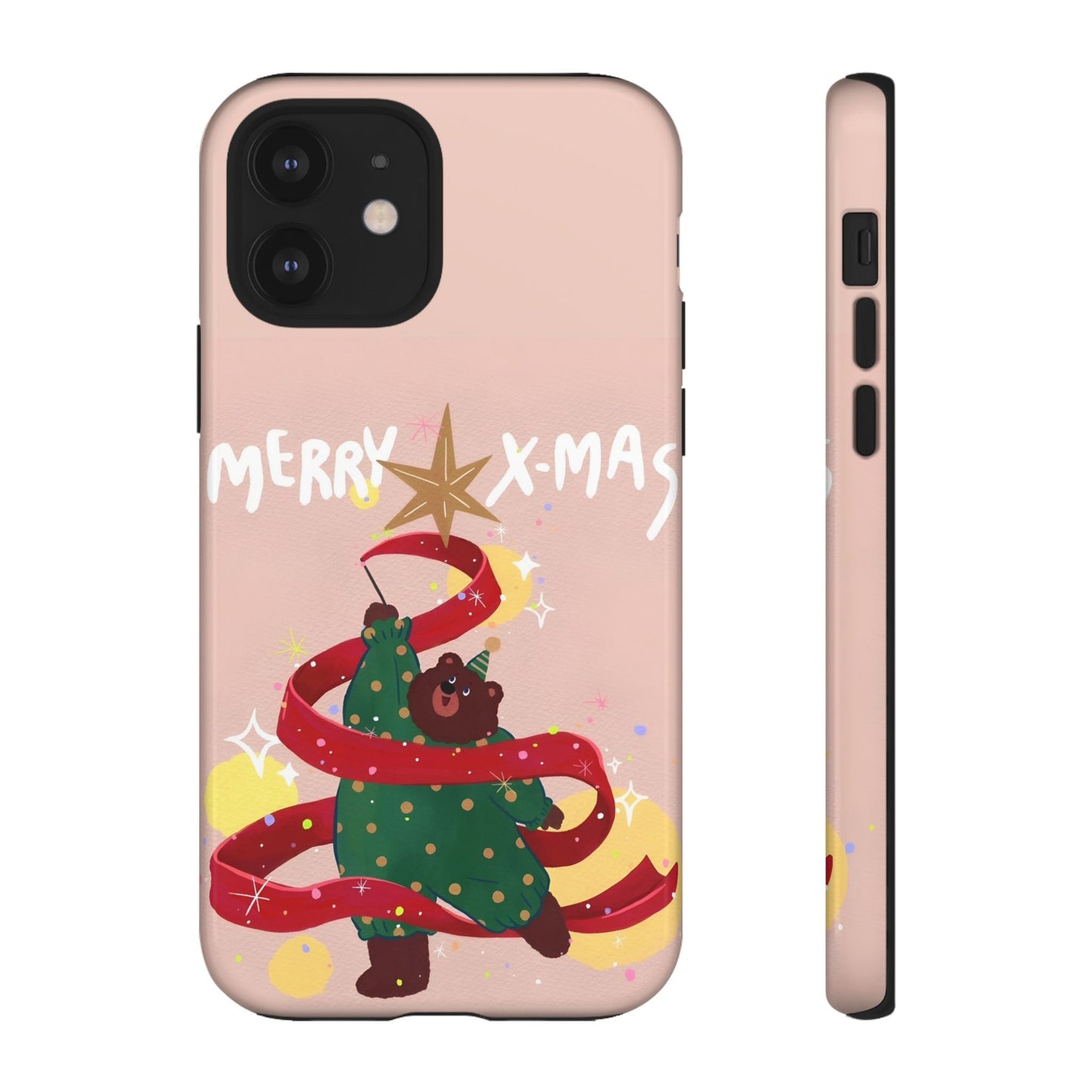 Merry X - Mas Bear Phone Case - The Holiday Edit - SmartHomeGoodies
