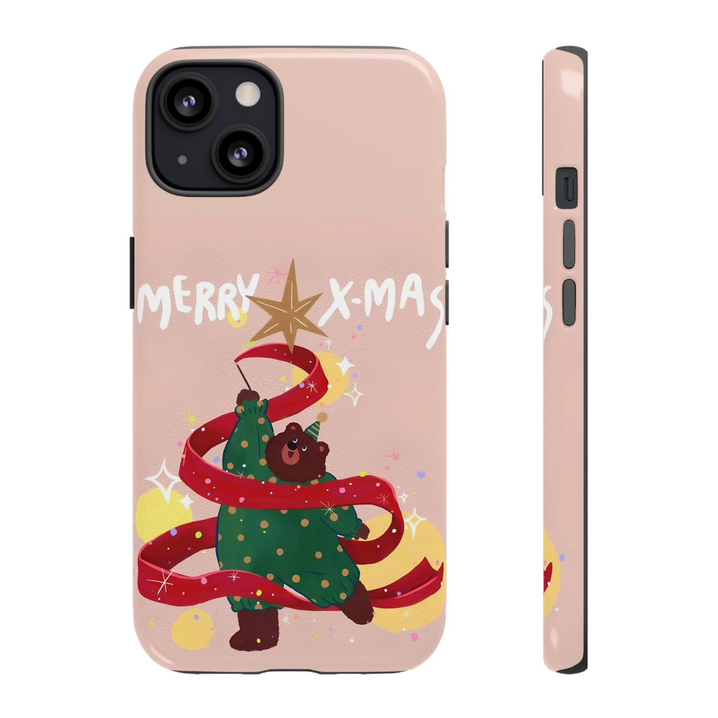 Merry X - Mas Bear Phone Case - The Holiday Edit - SmartHomeGoodies