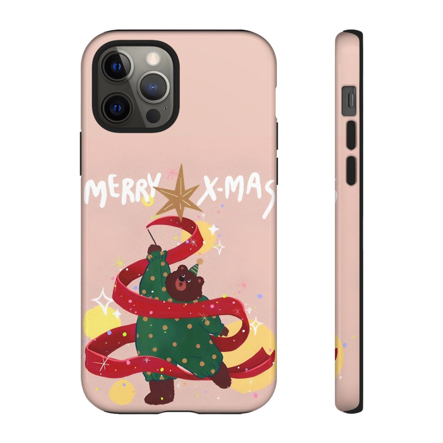 Merry X - Mas Bear Phone Case - The Holiday Edit - SmartHomeGoodies