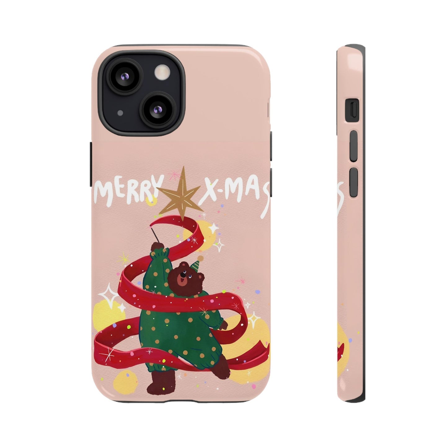 Merry X - Mas Bear Phone Case - The Holiday Edit - SmartHomeGoodies