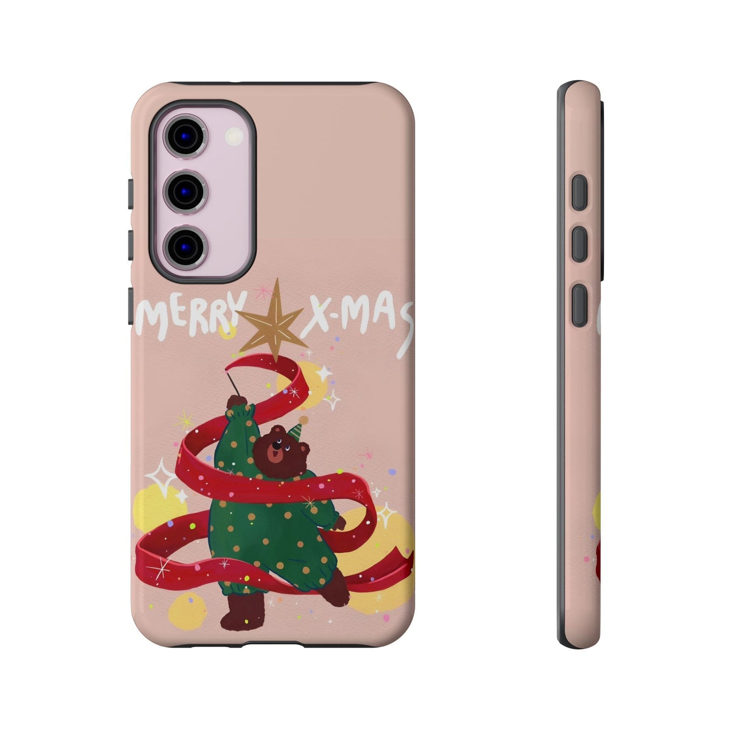 Merry X - Mas Bear Phone Case - The Holiday Edit - SmartHomeGoodies