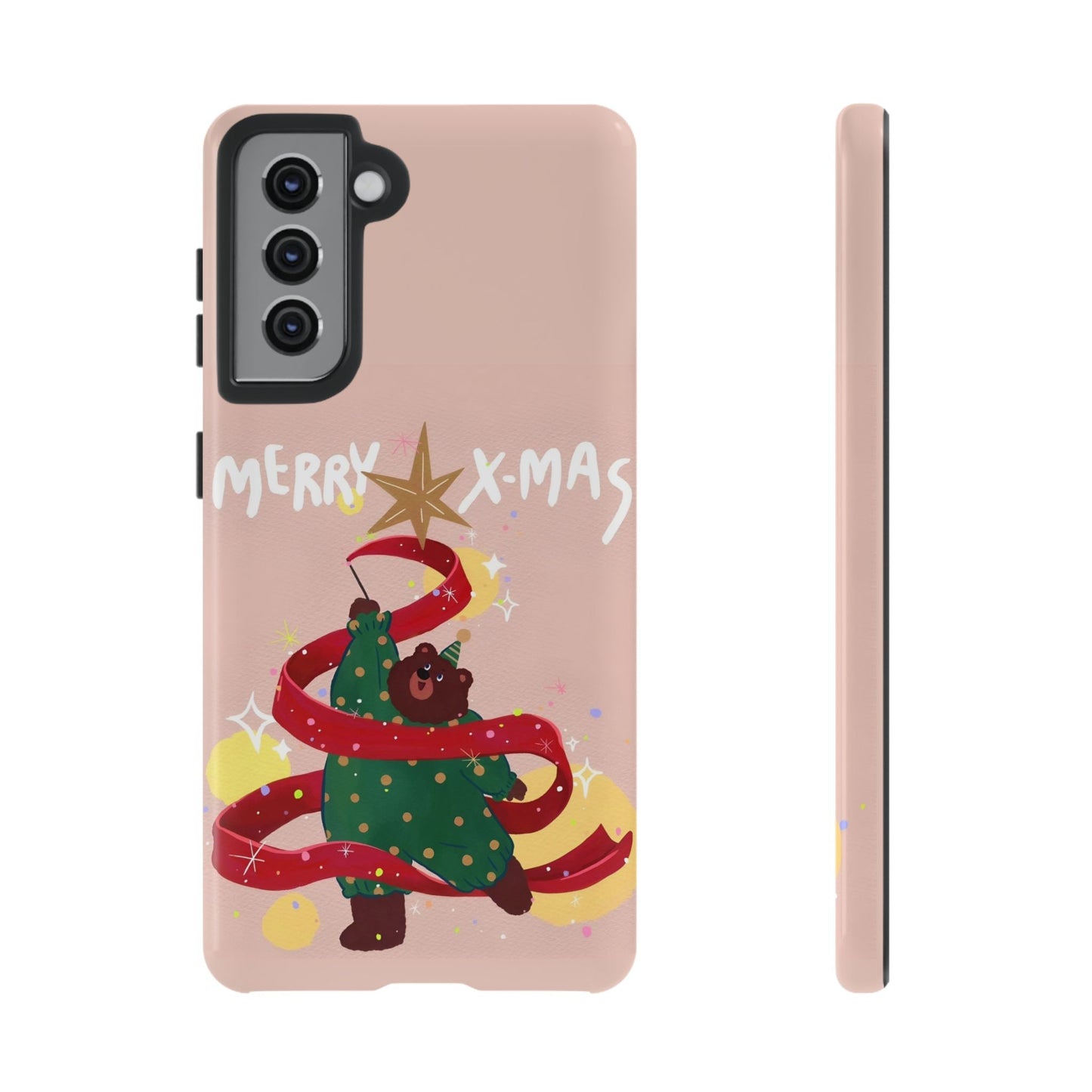 Merry X - Mas Bear Phone Case - The Holiday Edit - SmartHomeGoodies