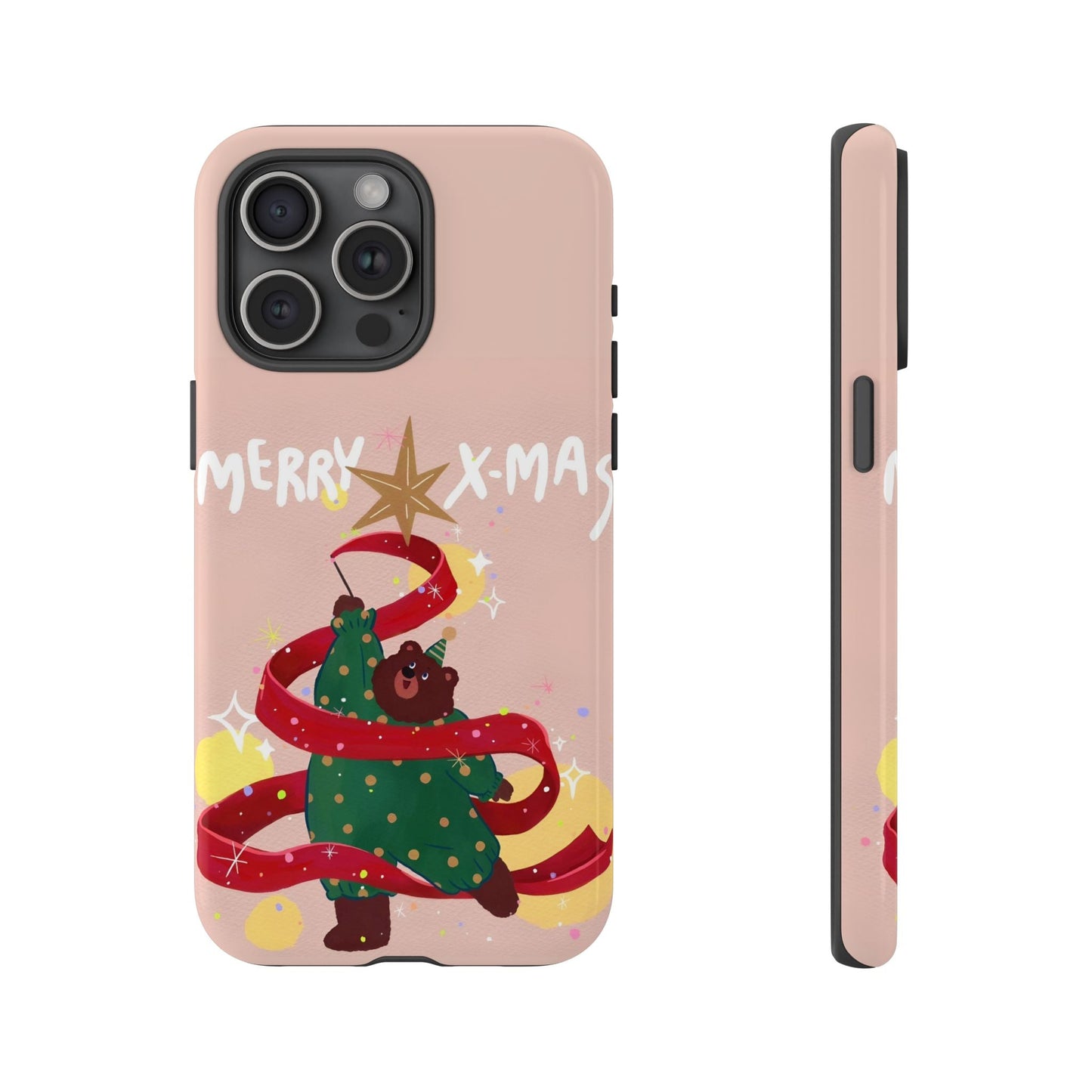 Merry X - Mas Bear Phone Case - The Holiday Edit - SmartHomeGoodies
