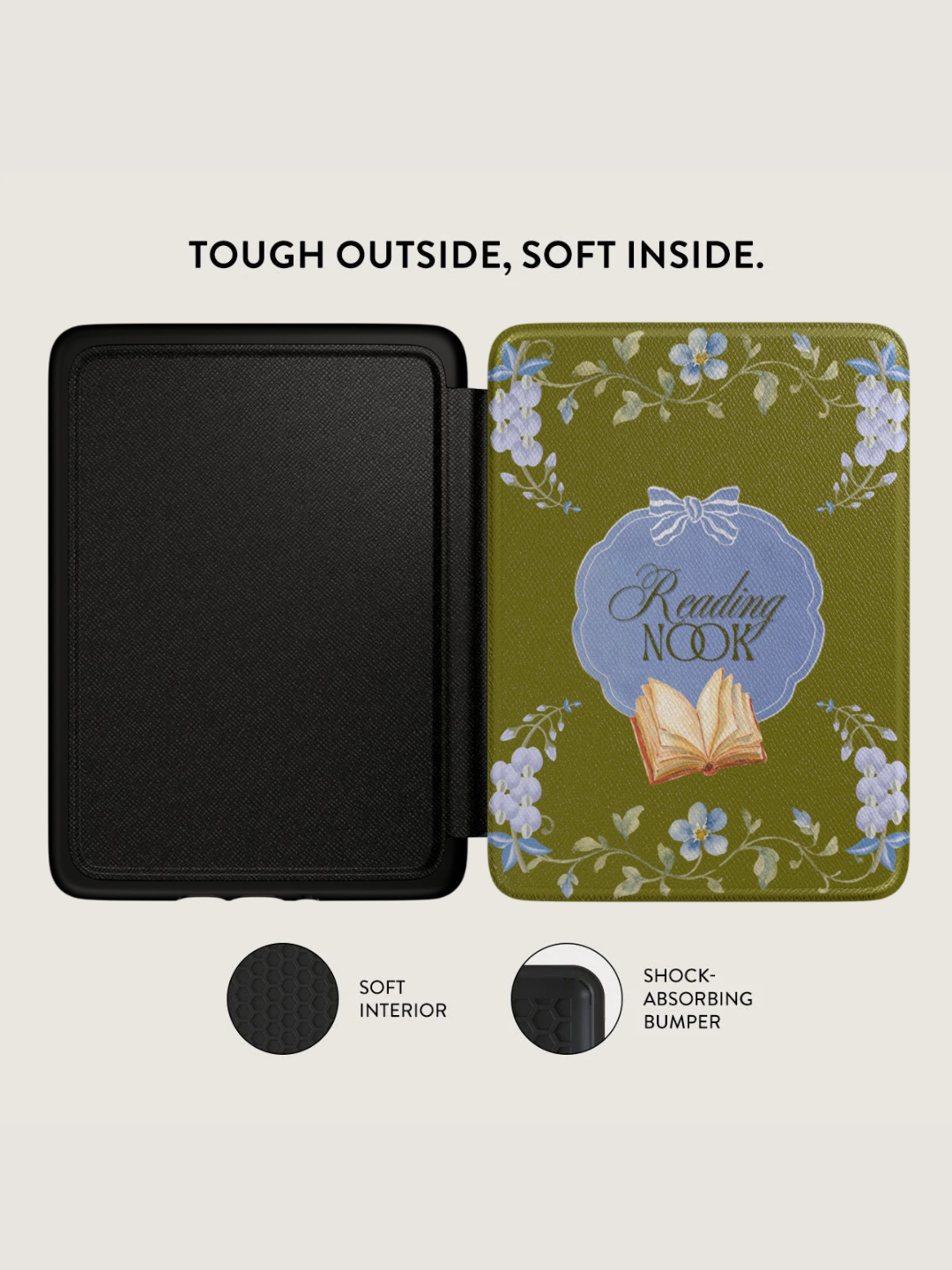 The Book Nook Kindle Case