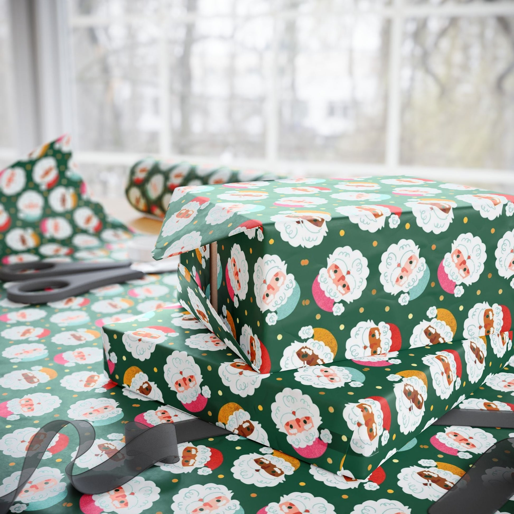 Mr Claus Wrapping Paper - SmartHomeGoodies