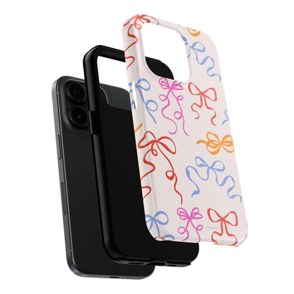 Multicolor Bows and Ribbons Tough iPhone Cases - SmartHomeGoodies