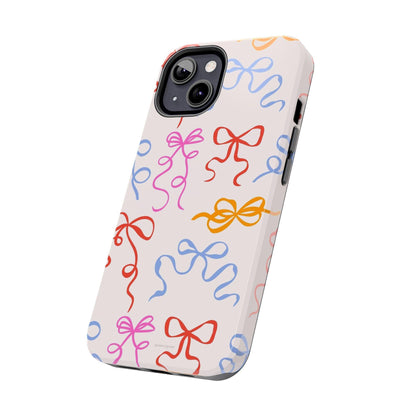 Multicolor Bows and Ribbons Tough iPhone Cases - SmartHomeGoodies