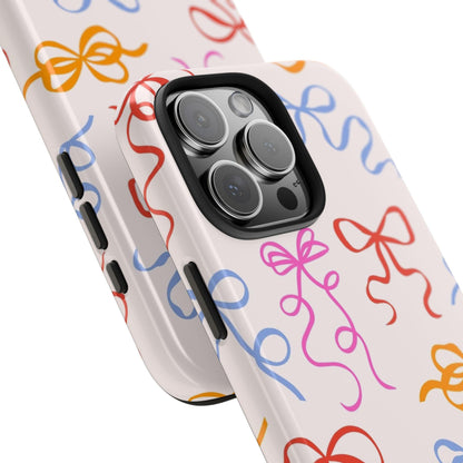 Multicolor Bows and Ribbons Tough iPhone Cases - SmartHomeGoodies