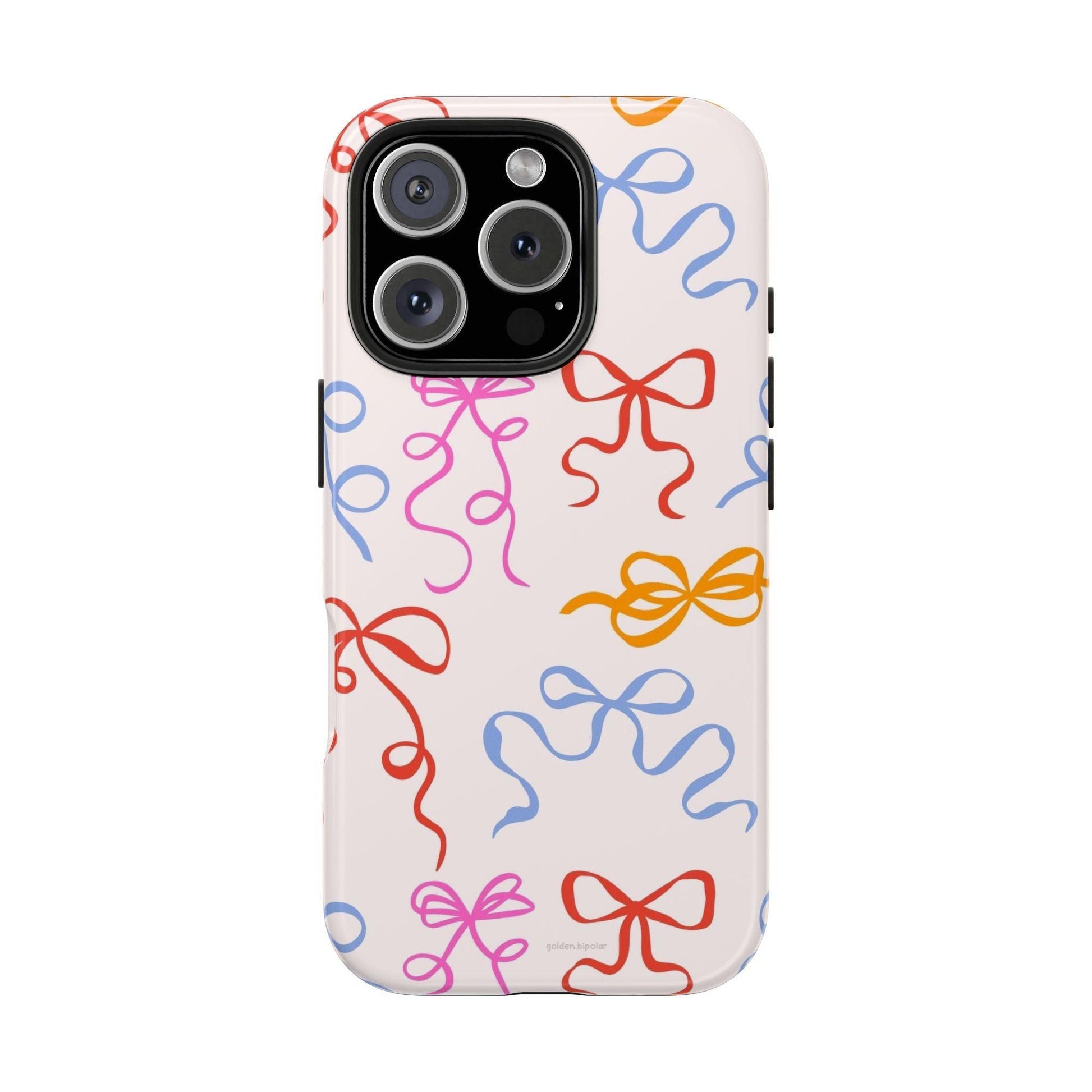 Multicolor Bows and Ribbons Tough iPhone Cases - SmartHomeGoodies