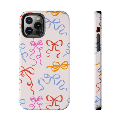 Multicolor Bows and Ribbons Tough iPhone Cases - SmartHomeGoodies