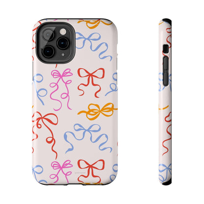 Multicolor Bows and Ribbons Tough iPhone Cases - SmartHomeGoodies