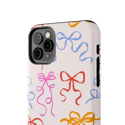 Multicolor Bows and Ribbons Tough iPhone Cases - SmartHomeGoodies