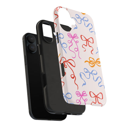 Multicolor Bows and Ribbons Tough iPhone Cases - SmartHomeGoodies