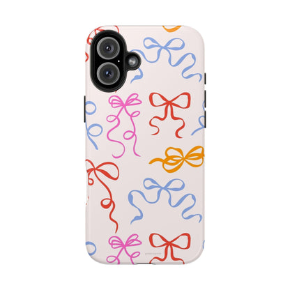 Multicolor Bows and Ribbons Tough iPhone Cases - SmartHomeGoodies