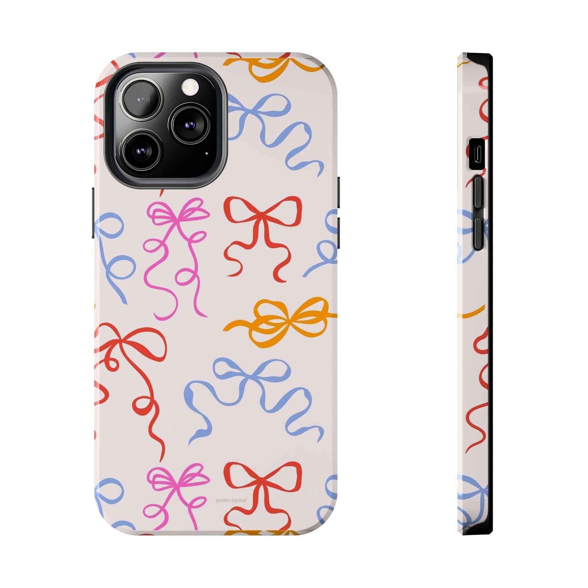 Multicolor Bows and Ribbons Tough iPhone Cases - SmartHomeGoodies