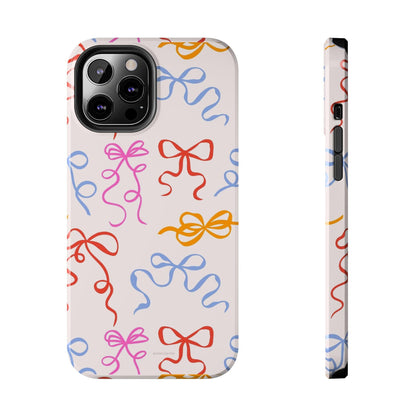 Multicolor Bows and Ribbons Tough iPhone Cases - SmartHomeGoodies