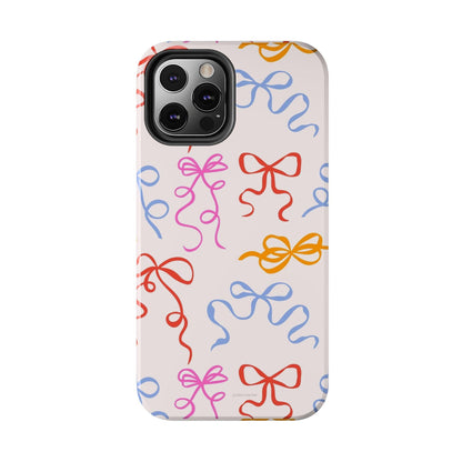 Multicolor Bows and Ribbons Tough iPhone Cases - SmartHomeGoodies