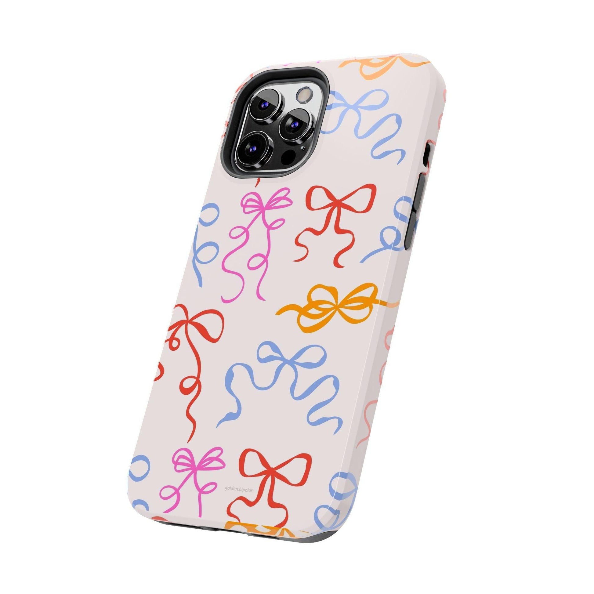 Multicolor Bows and Ribbons Tough iPhone Cases - SmartHomeGoodies
