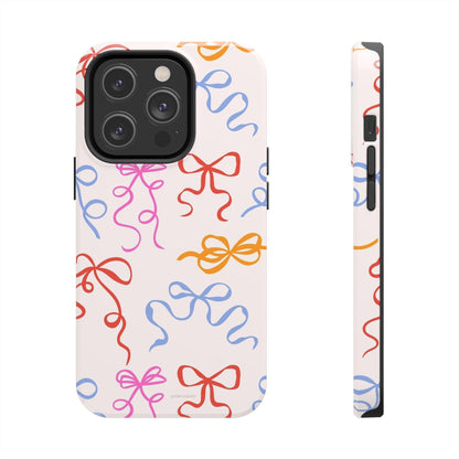 Multicolor Bows and Ribbons Tough iPhone Cases - SmartHomeGoodies