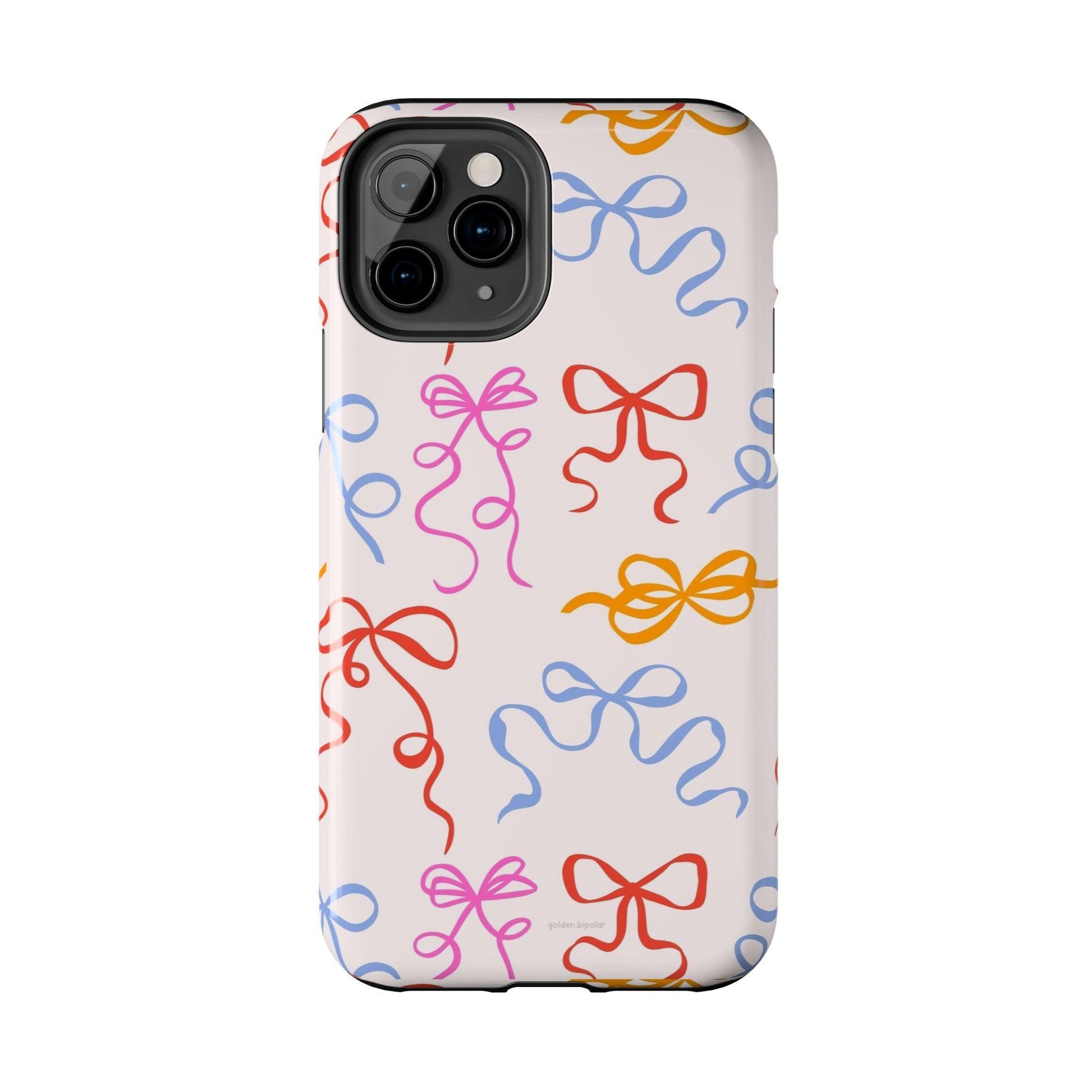 Multicolor Bows and Ribbons Tough iPhone Cases - SmartHomeGoodies