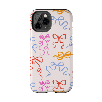 Multicolor Bows and Ribbons Tough iPhone Cases - SmartHomeGoodies