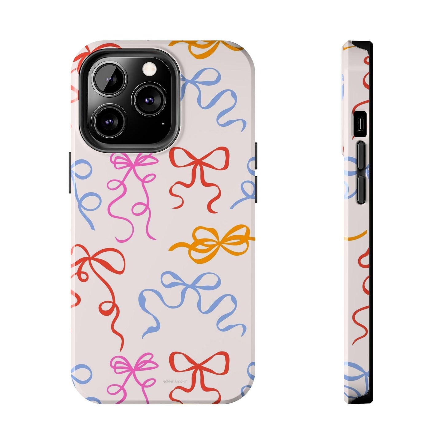 Multicolor Bows and Ribbons Tough iPhone Cases - SmartHomeGoodies