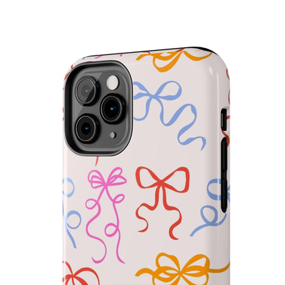 Multicolor Bows and Ribbons Tough iPhone Cases - SmartHomeGoodies