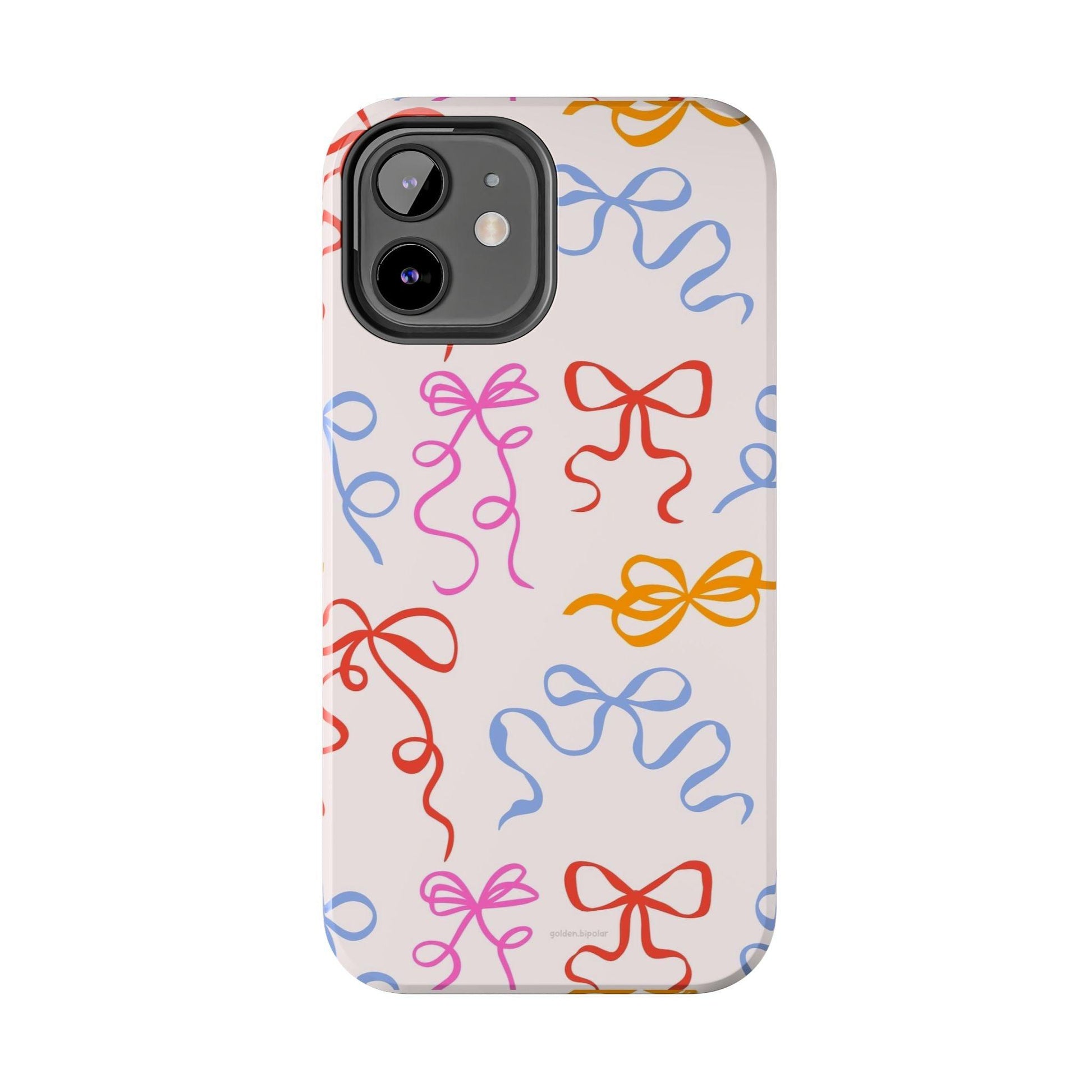 Multicolor Bows and Ribbons Tough iPhone Cases - SmartHomeGoodies