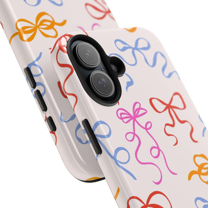 Multicolor Bows and Ribbons Tough iPhone Cases - SmartHomeGoodies