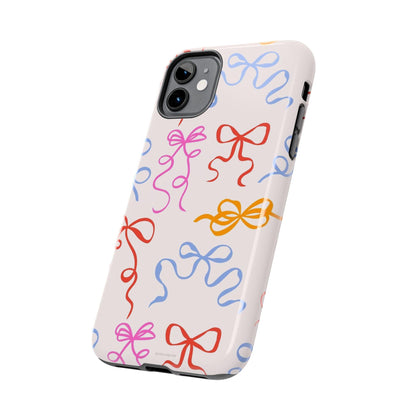 Multicolor Bows and Ribbons Tough iPhone Cases - SmartHomeGoodies