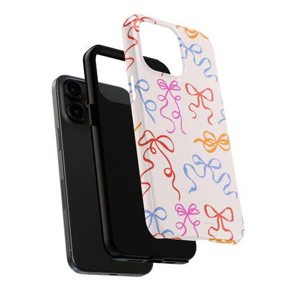 Multicolor Bows and Ribbons Tough iPhone Cases - SmartHomeGoodies