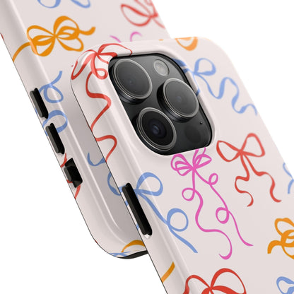 Multicolor Bows and Ribbons Tough iPhone Cases - SmartHomeGoodies