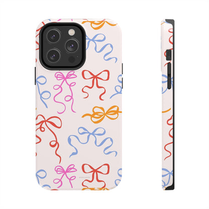 Multicolor Bows and Ribbons Tough iPhone Cases - SmartHomeGoodies