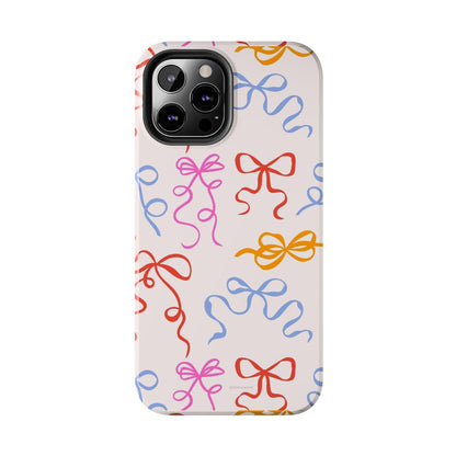 Multicolor Bows and Ribbons Tough iPhone Cases - SmartHomeGoodies
