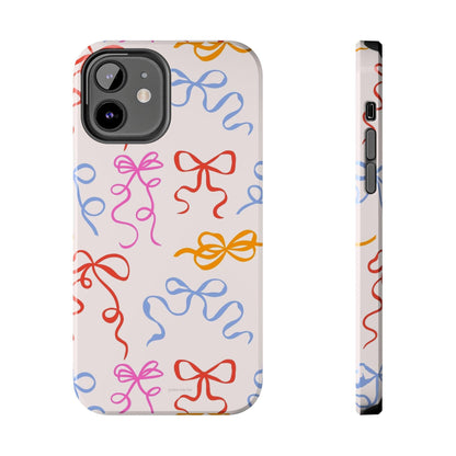 Multicolor Bows and Ribbons Tough iPhone Cases - SmartHomeGoodies