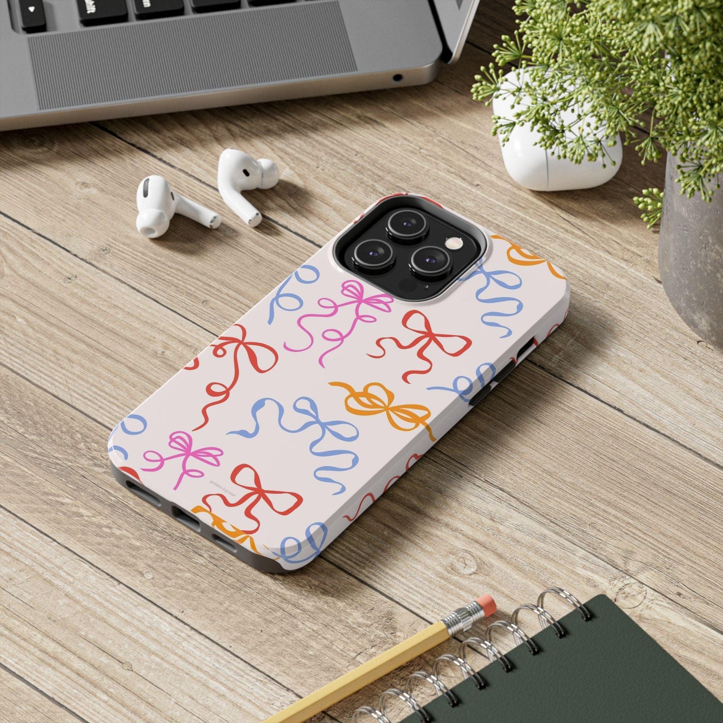Multicolor Bows and Ribbons Tough iPhone Cases - SmartHomeGoodies
