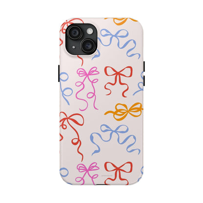 Multicolor Bows and Ribbons Tough iPhone Cases - SmartHomeGoodies